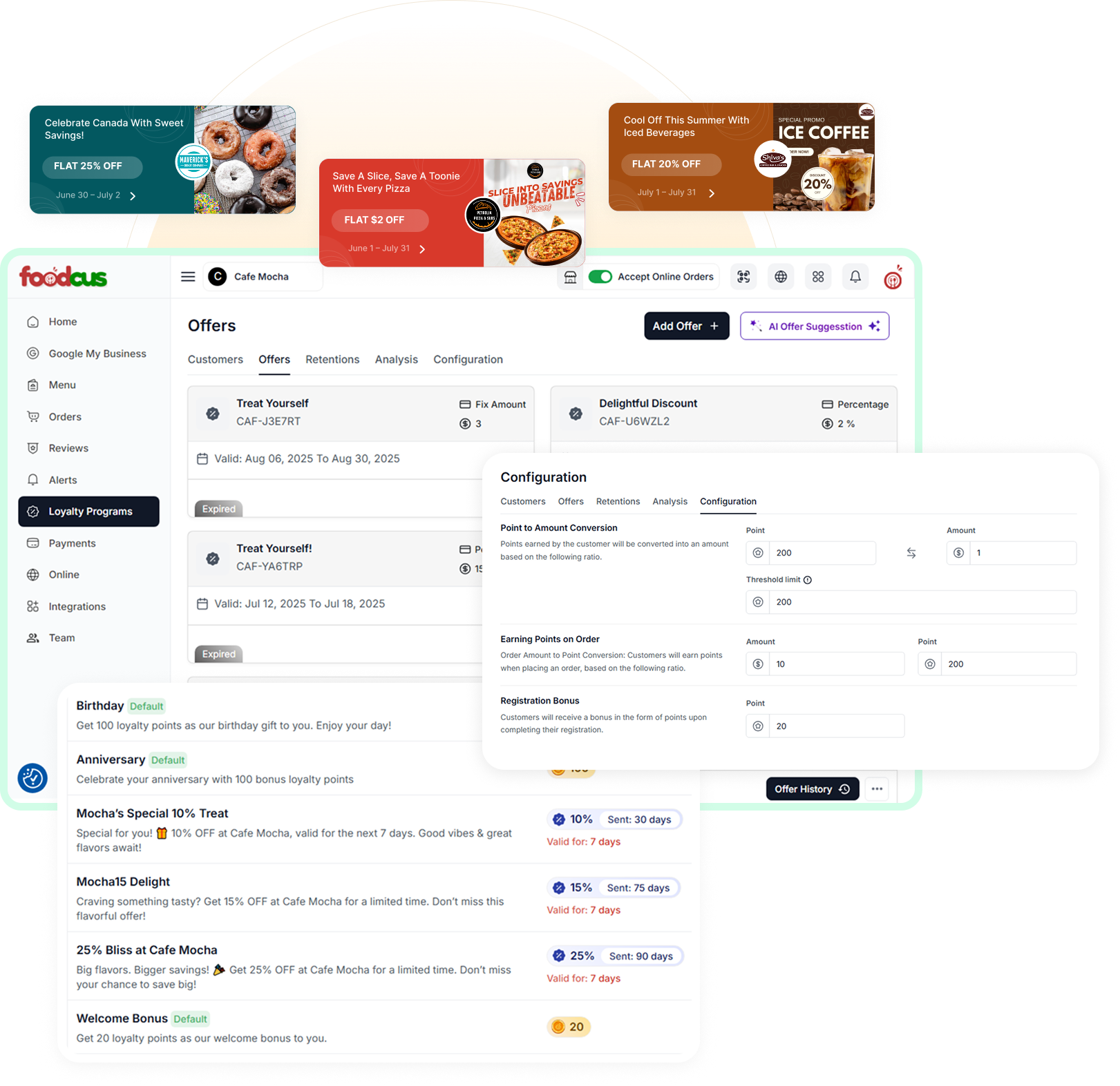 Turn Customers into Raving Fans with FoodCus AI Loyalty
